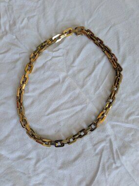 🌸 Eddie Borgo Gold Tone Chain Link Necklace NWOT